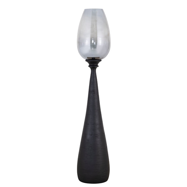 Midi mango wood stormlight smoke glass