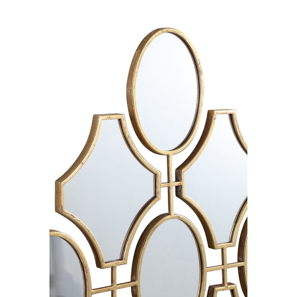 Dilara iron mirror rhombus of 9 mirrors