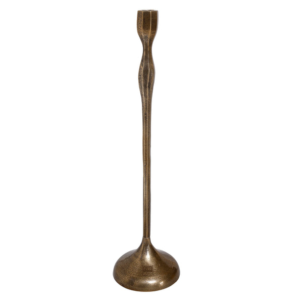 Kennet cast aluminium candleholder