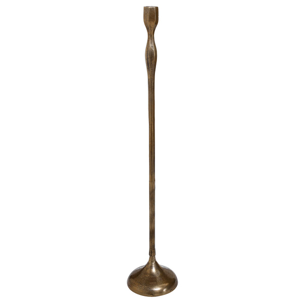 Kennet cast aluminium candleholder