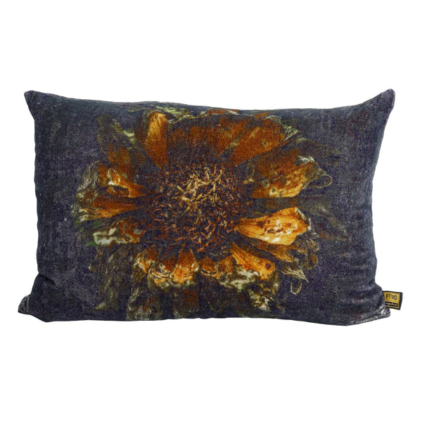 Meja velvet cushion flower print rectangle