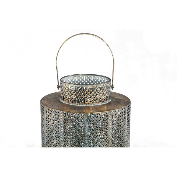 Jolyn iron lantern round