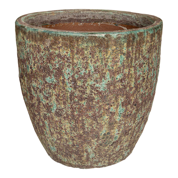 Rohanna ceramic pot round shaped