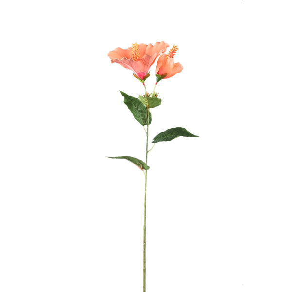 Garden Flower hibiscus spray with bud