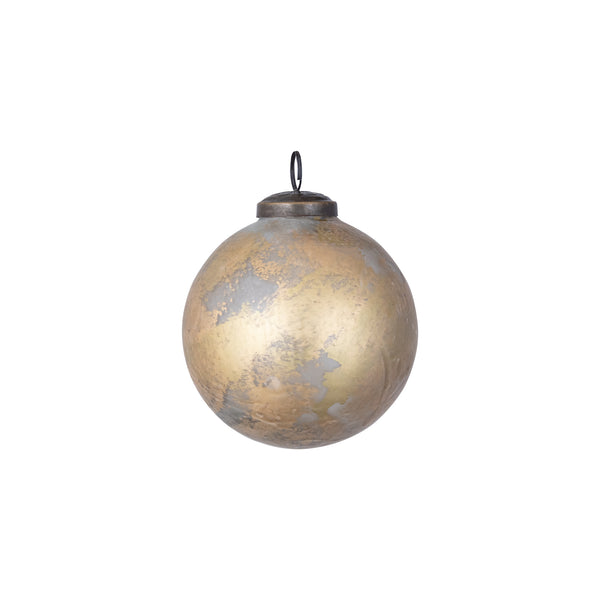 Ozain glass round ball matt marble