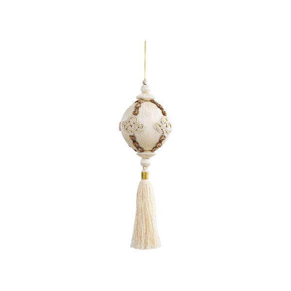 Dahryl polyester thread ball with tassel