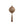 Dahryl polyester thread ball with tassel