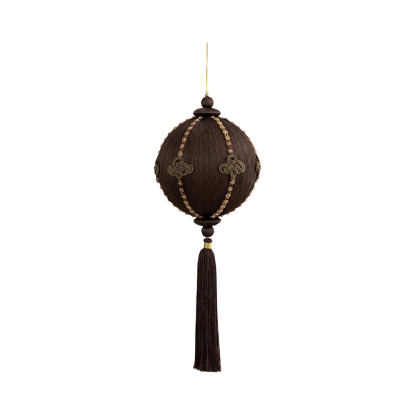 Dahryl polyester thread ball with tassel