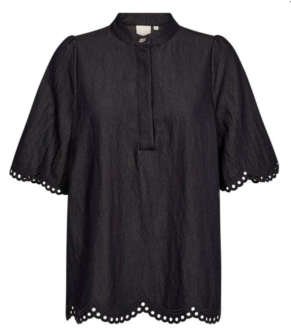 MikaGO Blouse Dark Blue