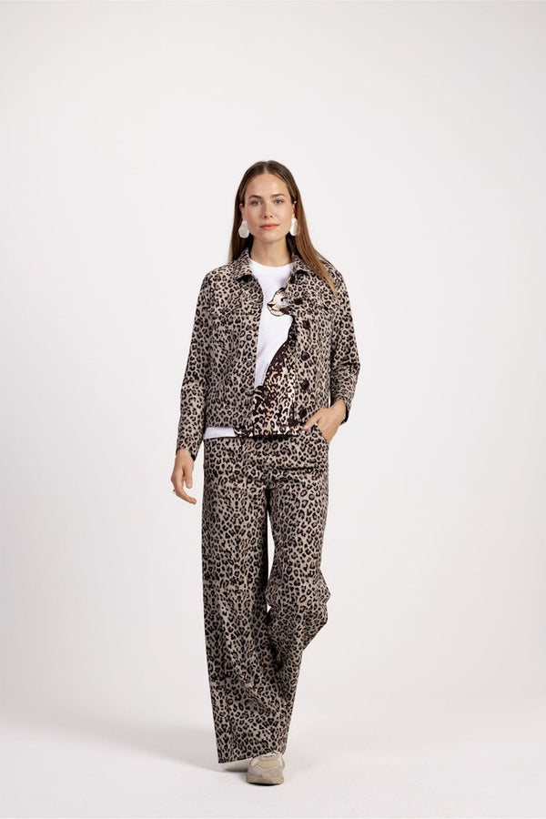 Mirthe leopard jacket