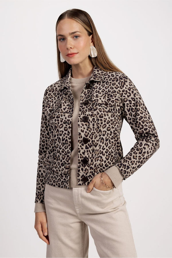 Mirthe leopard jacket