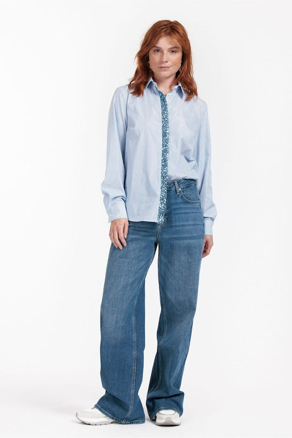 Bobby poplin blouse