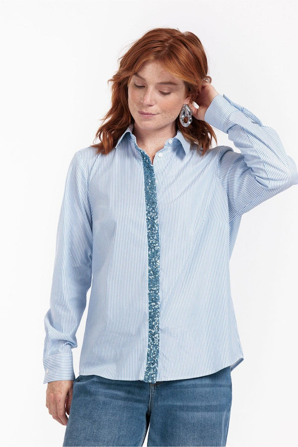 Bobby poplin blouse