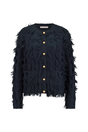 Anka fringe cardigan