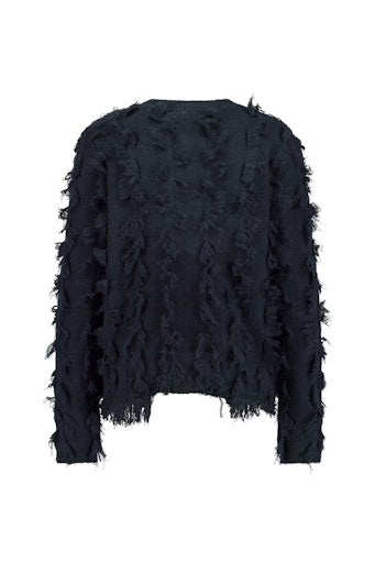 Anka fringe cardigan