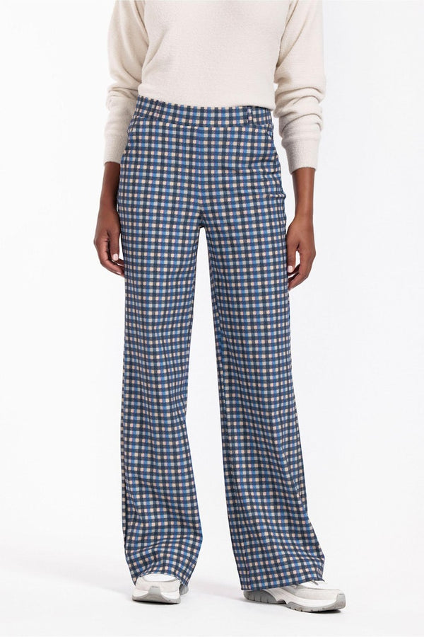 Marilon check trousers