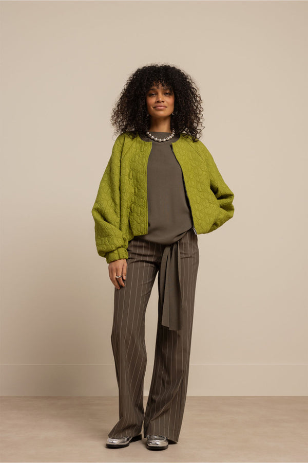 Marilon stripe trousers